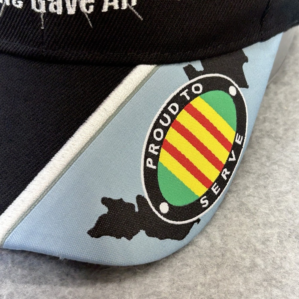 Vietnam Veterans CSI Cap Black Adjustable All Gave Some Hat - Picture 5 of 14